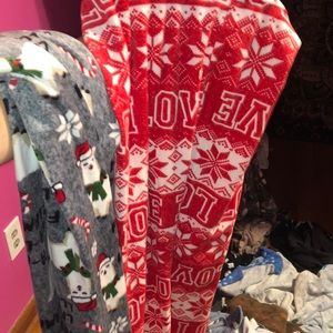 Christmas PJ pants (2 included)